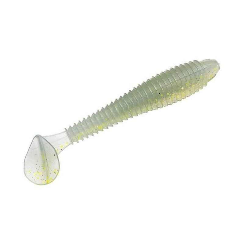 Strike King Rage Swimmer Fishing Lure, Soft Plastic Paddletail Minnow, Sleek Nose Cone, Softly Ribbed Body, Thin Tail - Image 1